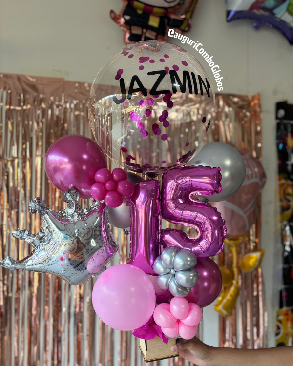 Producto - Arreglo mesa c/base madera