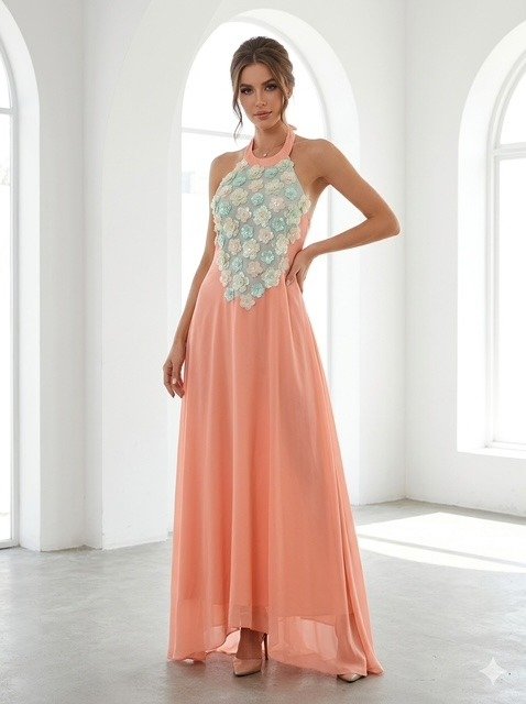 Producto - VESTIDO LARGO ISABELLA 0529