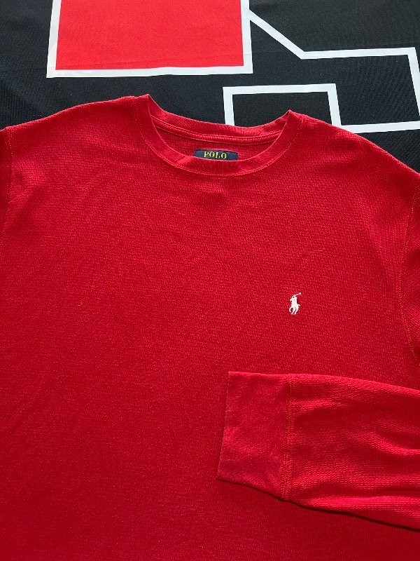 Producto - Sweater Polo Ralph Lauren rojo. Talle L