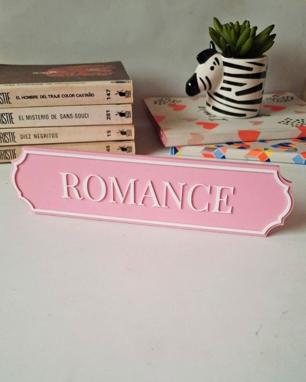 Producto - Cartel organizador "Romance"