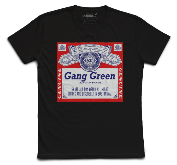 Producto - Gang Green - Drunk All Day - Dave Mustaine - Remera Negra