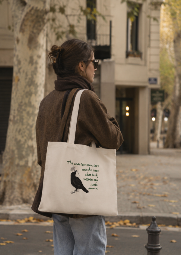 Producto - Tote Cuervo Edgar Allan Poe