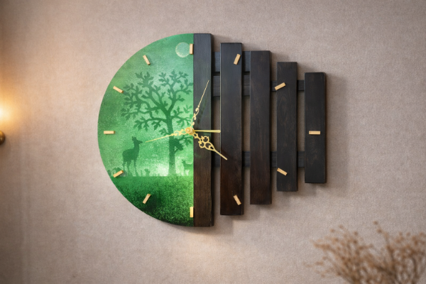 Producto - Reloj Artesanal Bosque Encantado