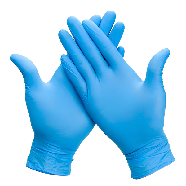 Producto - Guantes de nitrilo Azul caja x 100 unidades