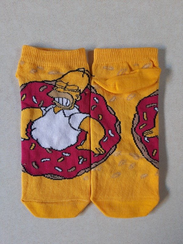 Producto - Soquete animado - Homero rosquilla