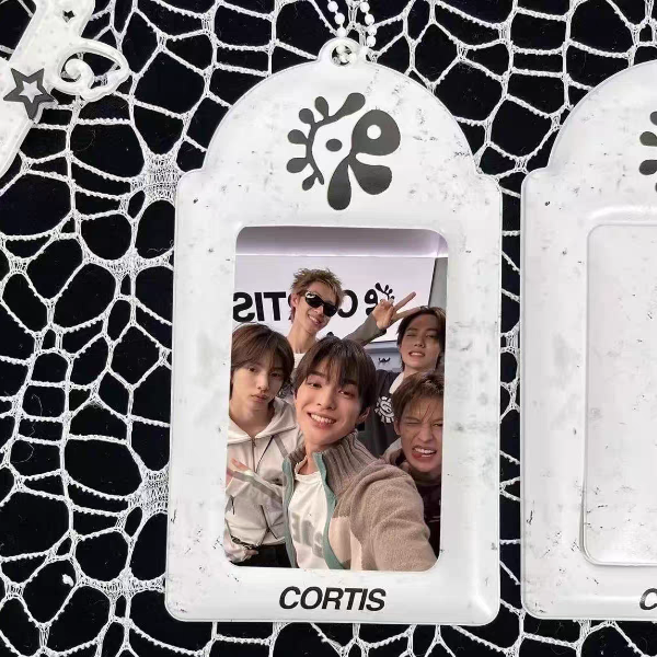 Producto - Holder para photocard Cortis blanco - 1