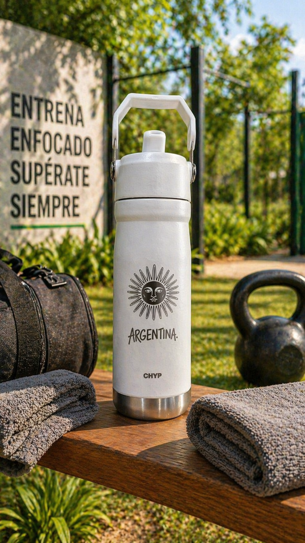 Producto - BOTELLA 500ML C/ Pico Deportivo - Color Blanco