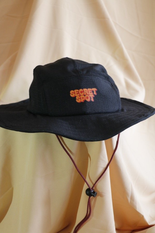 Producto - Sombrero Ripstop negro - Secret Vintage