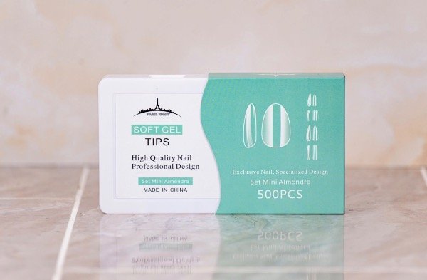 Producto - Tips Soft Gel Almendra Mini Paris Night