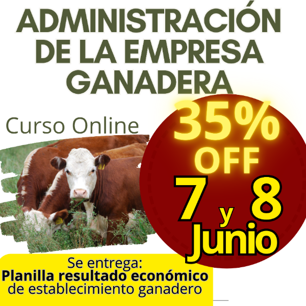 Producto - Curso online Administración de la Empresa Ganadera