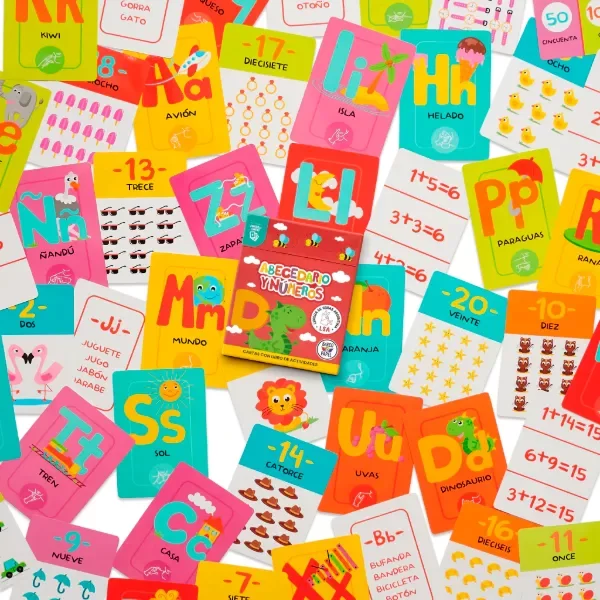 Producto - Tarjeta abecedario y números Marca: Barco de papel - 3