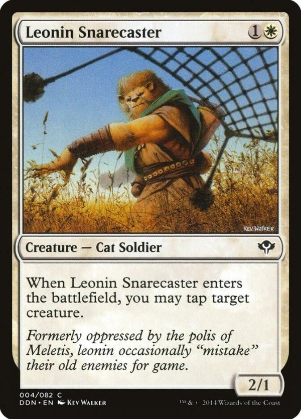 Producto - Leonin Snarecaster  Duel Decks: Speed vs. Cunning