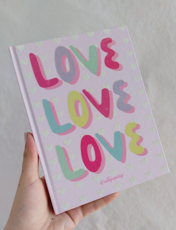 Producto - Cuaderno A5 t/d "Love" Como quieres Mooving