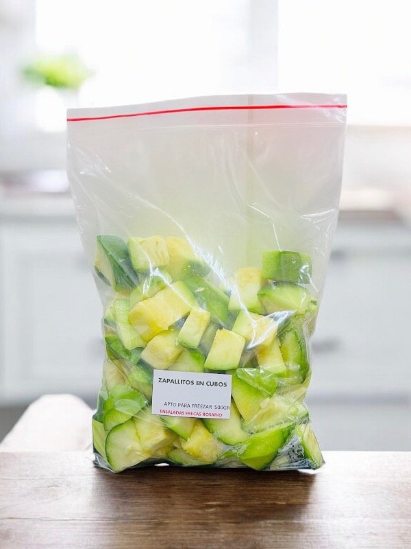 Producto - Zapallitos en cubos