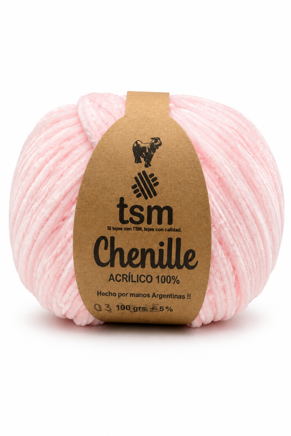Producto - CHENILLE - 03 ROSA BEBE - 0