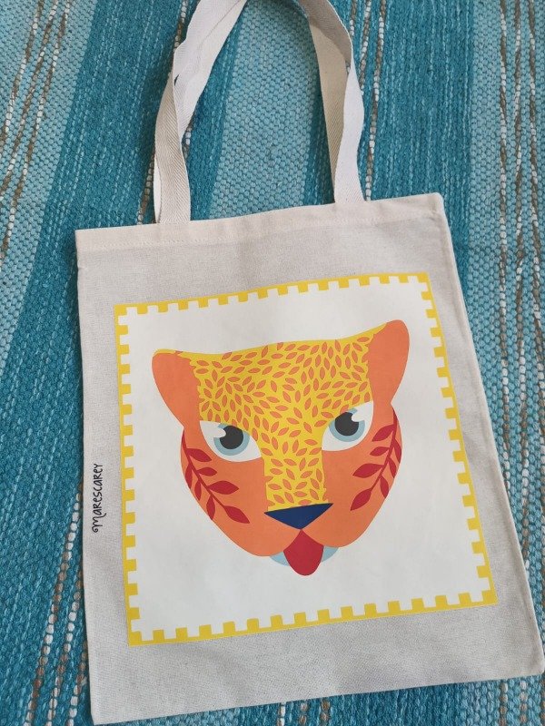 Producto - Tote bag Tigresa / 30x35 cm