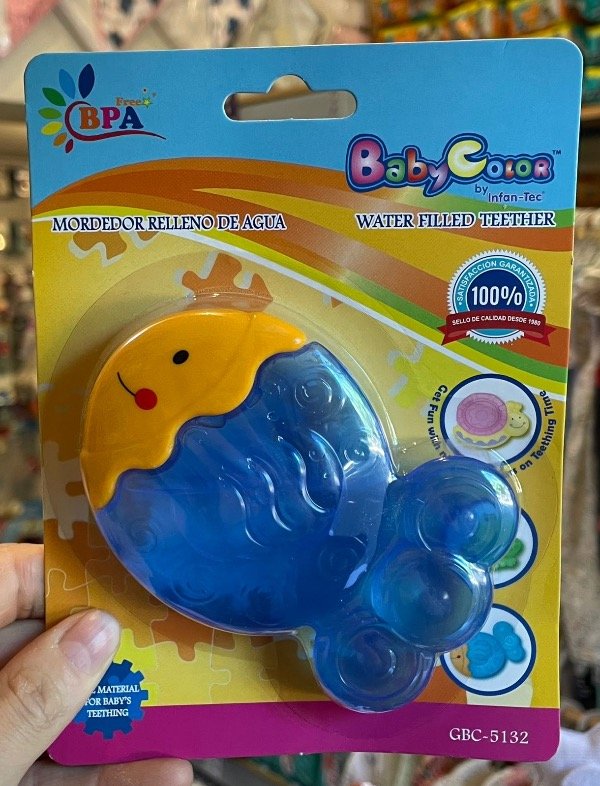 Producto - Mordillo refrigerante pez infantec +0M