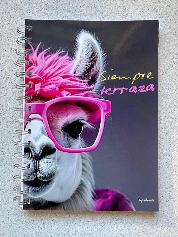 Producto - Cuaderno Llama