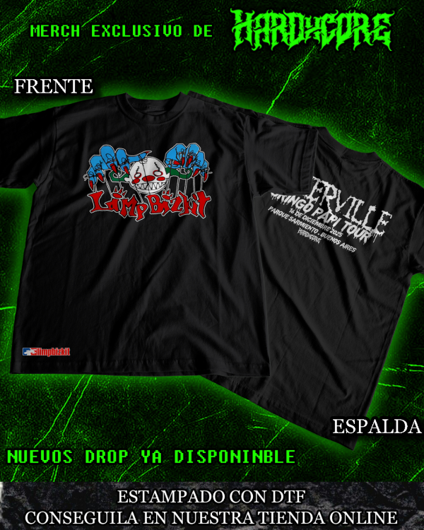 Producto - DROP LIMP BIZKIT (DOBLE ESTAMPA)