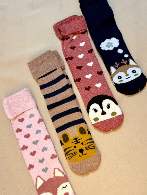 Producto - Medias Térmicas 3/4 Lana y Toalla