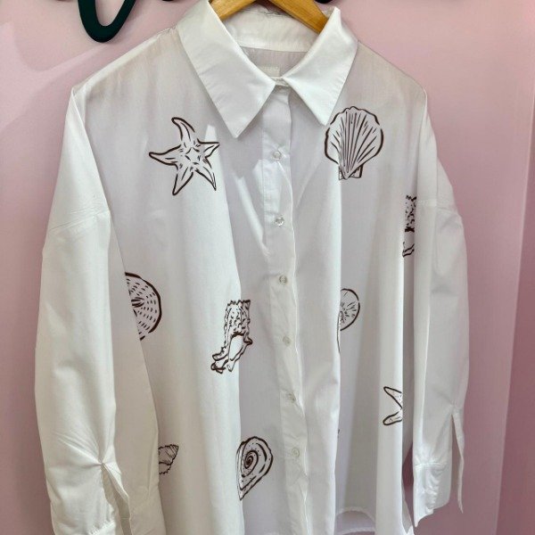 Producto - Camisaco poplin caracoles 7723 - 1