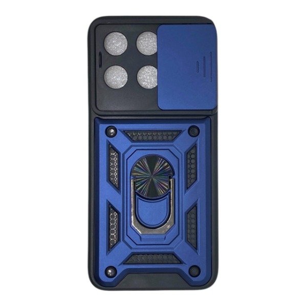 Producto - Funda Reforzada Con Tapa Camara y Anillo Para Motorola Edge 70 Fusion Azul