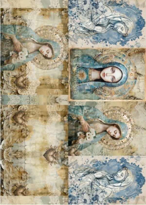 Producto - Lamina de Seda VIRGEN 5B