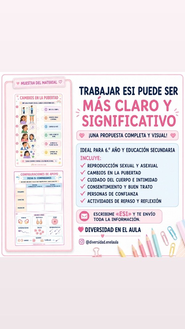 Producto - ESI para 6to Año y nivel SECUNDARIO - 1