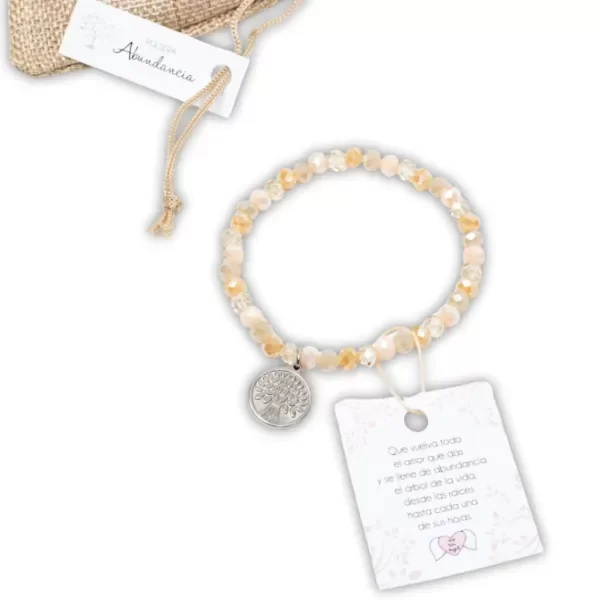 Producto - Pulsera acero árbol de la vida abundancia