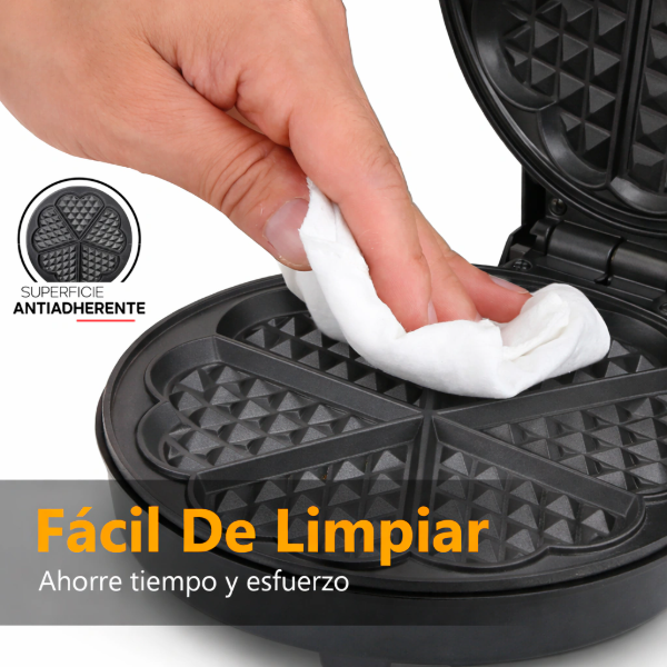 Producto - Waflera Eléctrica XL -Antiadherente -700w -4 Rebanadas -Novohome (NH-WM200) - 3