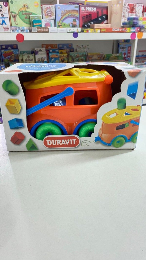 Producto - Vehiculo didáctico- Encastre y arrastre- Primera infancia- Roma