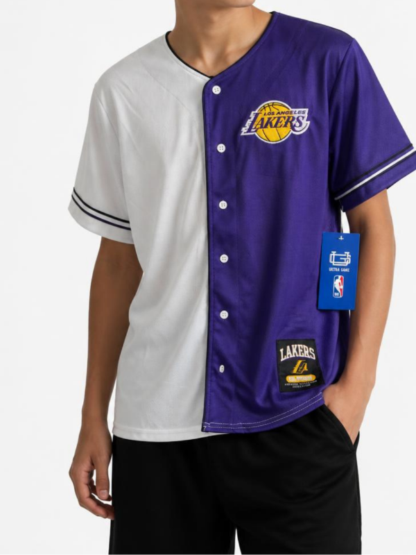 Producto - NBA Original Lakers Baseball Jersey - 0
