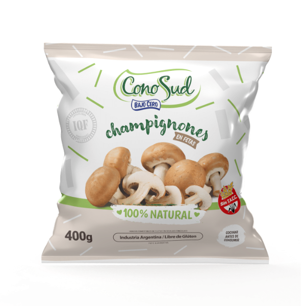 Producto - Champiñones en Fetas Cono Sud