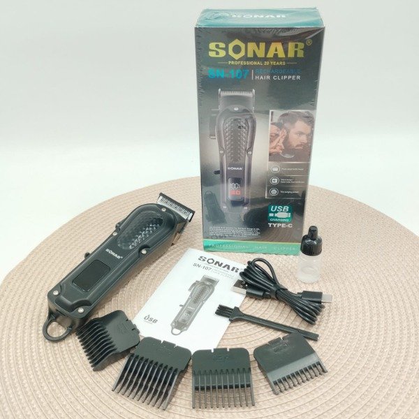 Producto - SN-107 MAQUINA CORTA PELO USB SONAR X1U