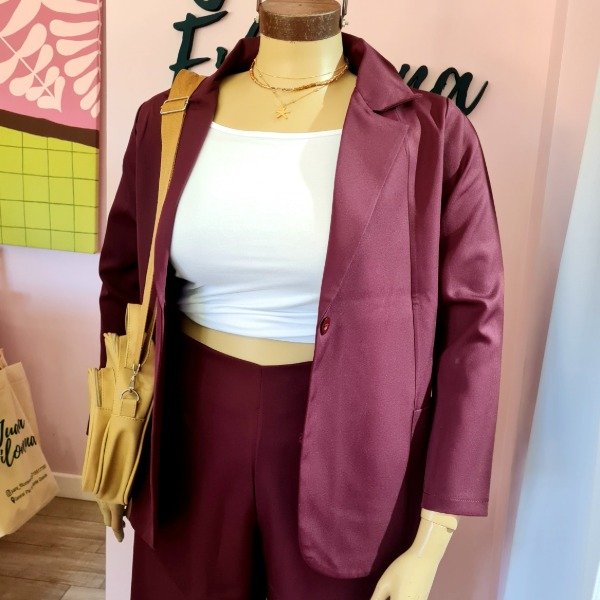 Producto - Blazer vino 6727 - 1