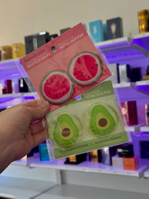 Producto - Parches de gel reutilizables frío/calor para ojos