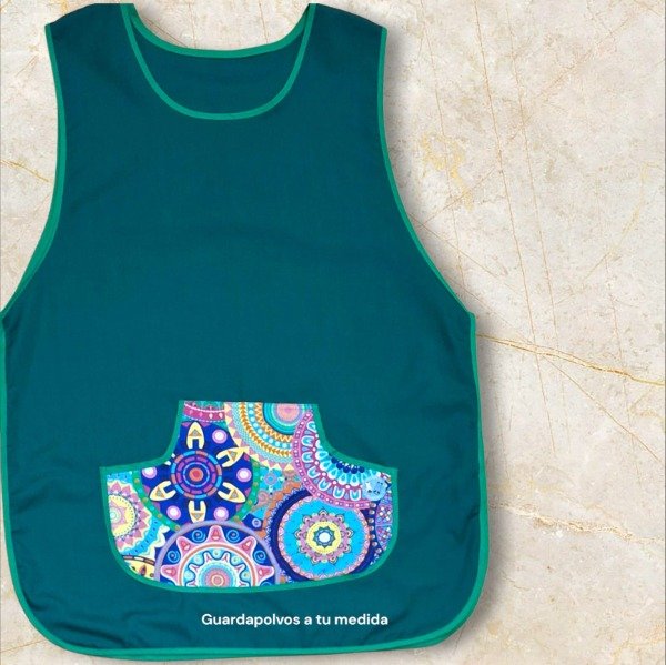 Producto - Mandalas 19 base verde Talle L