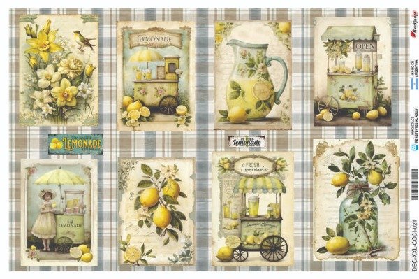 Producto - Láminas de Seda COCI-021 (x5 un)