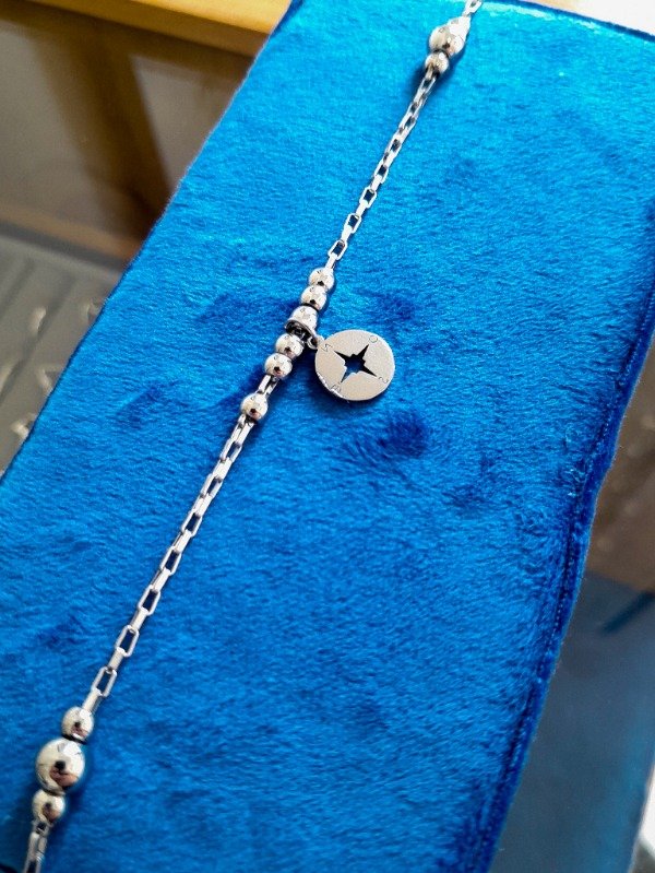 Producto - Pulsera/Tobillera Bolitas Brújula