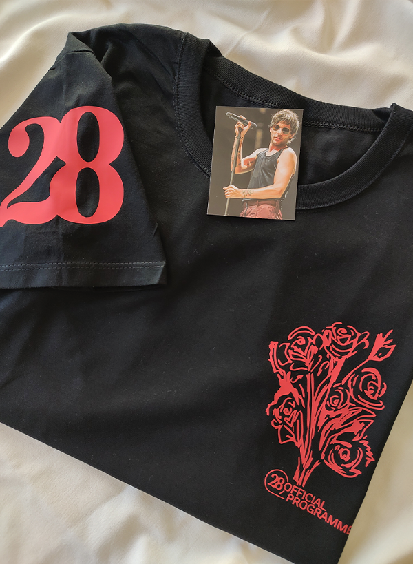 Remera 28 official programme - Louis Tomlinson — imagen 2
