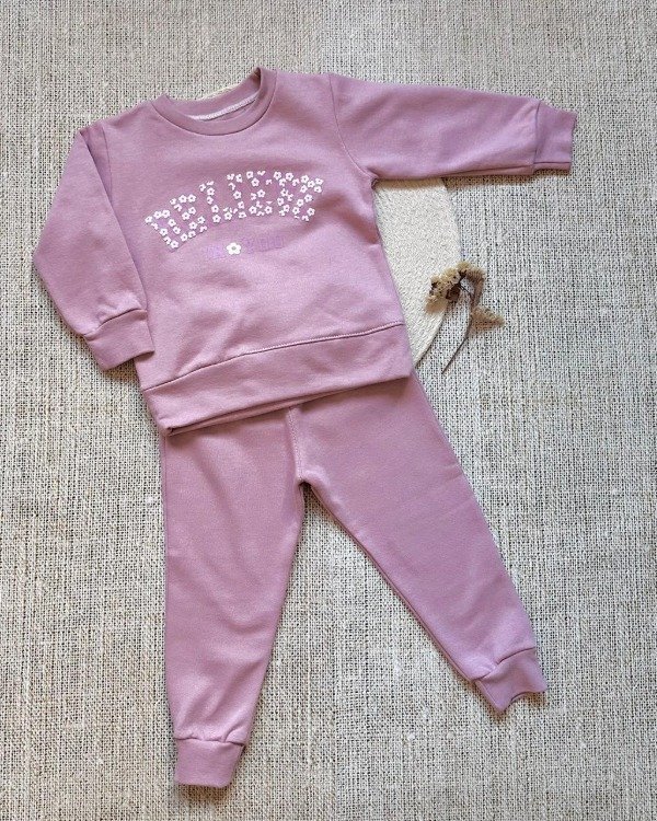 Producto - CONJUNTO FRISADO BELIEVE ROSA VIEJO