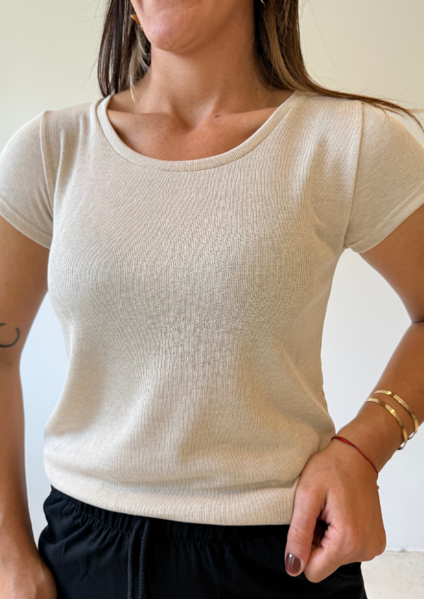 Producto - Remera FRESIA - Beige