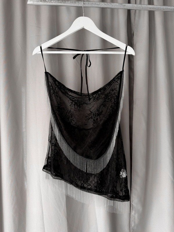Producto - Top buche de encaje tiras para atar - IMPORTADA
