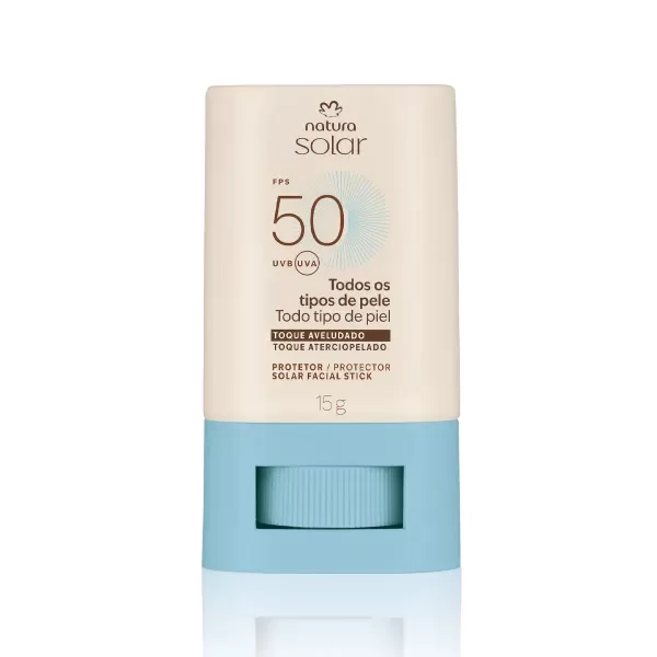 Producto - Protector solar facial stick FPS 50 - 15 g - Natura solar