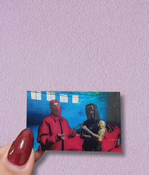 Producto - STICKERS HOLOGRÁFICOS - DUKI - #2