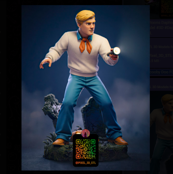 Producto - Figura Fred Jones - Scooby Doo
