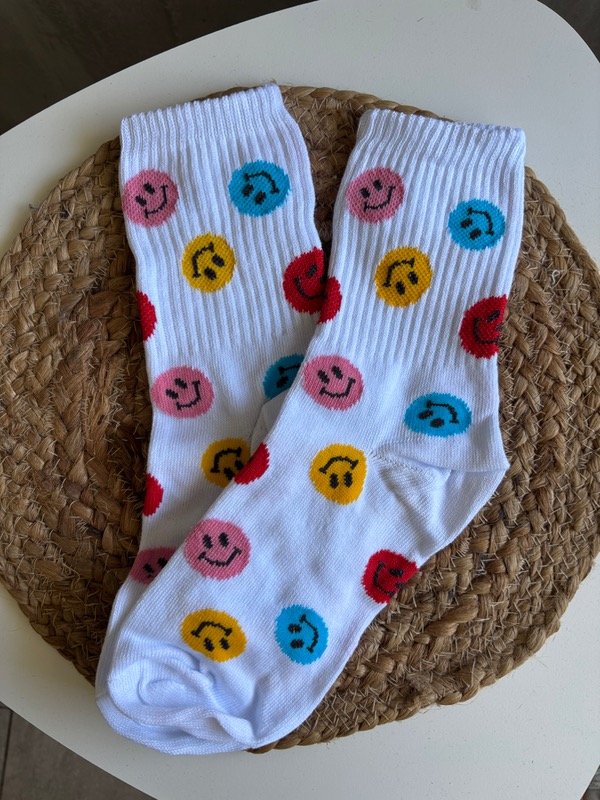 Producto - Medias tenis Caritas colores