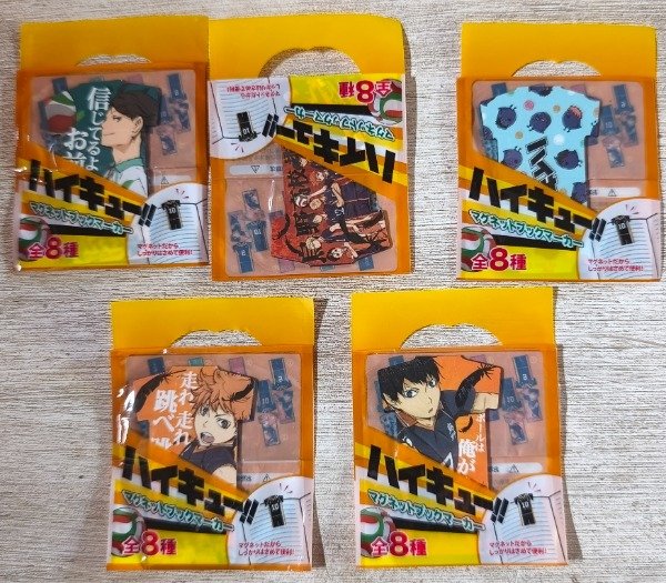 Producto - Haikyuu set de imanes
