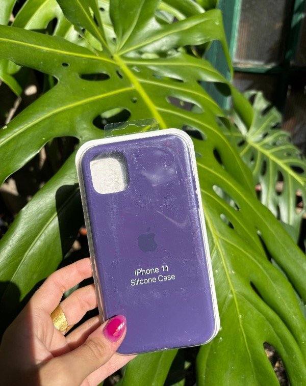 Producto - Funda silicona violeta oscuro