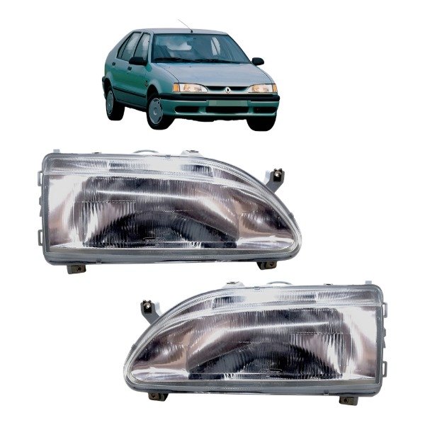 Producto - Par de Ópticas Renault 19 1993 / 4 Y 5 puertas / Fitam [P07]